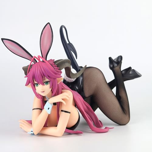 Zatanend Ecchi Figure 1:4 Scale Demon Bunny Girl,Anime Girl Figure Waifu Hentaii.Sexy +18 Uncensored Collection Statue Gift Model Toys No Box