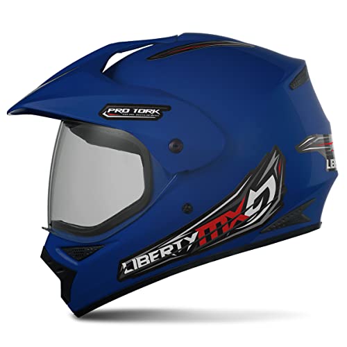Capacete Liberty Mx Pro Vision Tam.58 Azul