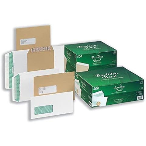 Basildon Bond C4 Peel and Seal Envelopes Cover