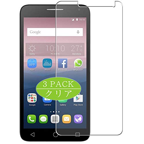 VacFun 3 Piezas Protector de Pantalla, compatible con Alcatel pop 3 5025D A621BL 5.5, Screen Protector Película Protectora (Not Cristal Templado) NuevaVersión