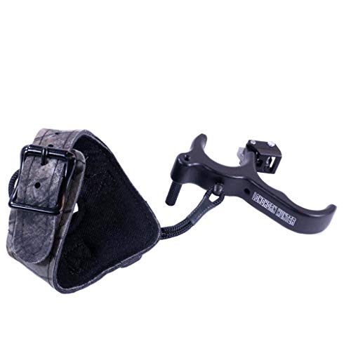 Scott Archery Longhorn Hunter Release Camo, 3 Finger #TOP1