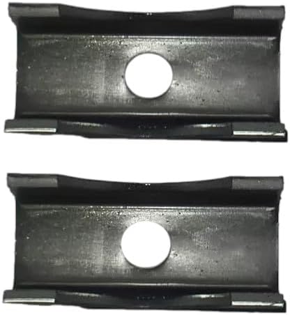 2 Trailer Axle Spring Seat Perches for 5200 lb, 6000 lb, 7000 lb Axles, 3" Axle Tube Mount Pad