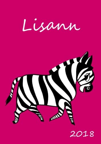 edition cumulus 2018: personalisierter Kalender 2018 - Lisann - DIN A5 - eine Woche pro Doppelseite