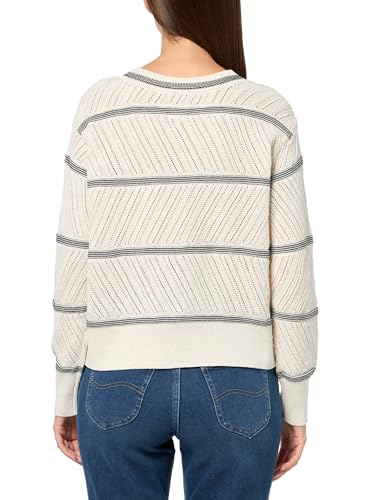 Image of NIC+ZOE Women's Pointelle Stripe Sweater