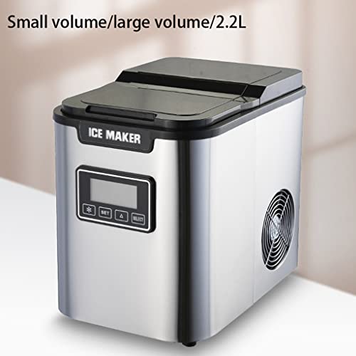 Máquina compacta para hacer cubitos de hielo portátil miniatura 7