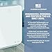 GermGuardian HEPA Air Purifier for Home, Large Rooms up to 1760 Sq. Ft. with HEPA Air Filter & UV-C Light, Zero Ozone Verified, AC5900WCA, White