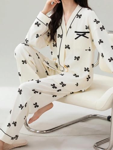 Image of LITZO Womens Korean Night Dress || Pyjama Set ||Korean Nightsuit || Women Nightwear ||Round Neck Half Sleeve Nightsuit || Loungewear || Everyday Nightdress (L-221-227)