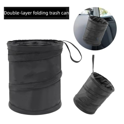 Evite multas e interiores sucios con este basurero para coche telescopico 2