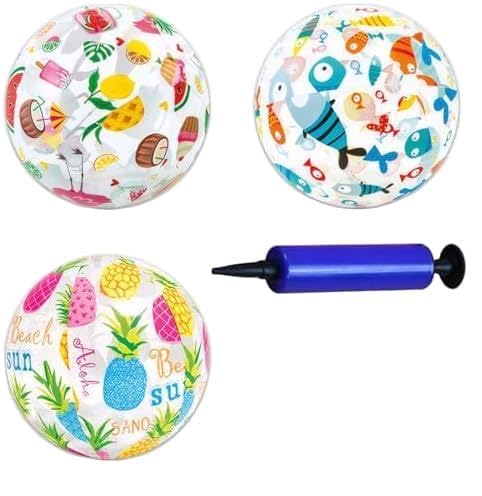 Pallone da Spiaggia,Piscina Gonfiabile per Giovani - Palloni Gonfiabili di Colore,palla da spiaggia gonfiabile, Palla da Spiaggia e Palline per Piscina, Perfetti per L'Estate