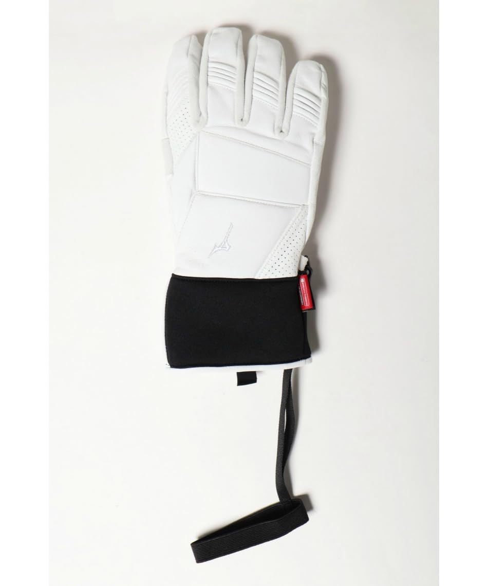 Mizuno スキーグローブ LL ホワイト　最終価格 Amazon | [ミズノ]スキーグローブ LEATHER 5F GLOVES レザー グラヴズ