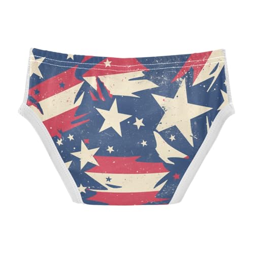 KLL 4th July American Independence Day Toddler Boys Comfort Briefs Underwear Breathable Children Panties2