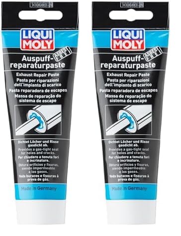 LIQUI MOLY Auspuffreparaturpaste | 200 g | Paste | Art.-Nr.: 3340 (Packung mit 2)