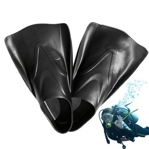 Aletas de natación de material elástico duradero para buceo 7