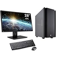 Sedatech Wasserkühlung Workstation AMD Threadripper 3990X 64x 2.9Ghz, Geforce RTX 3090 24Gb, 128GB RAM DDR4, 1TB SSD NVMe 970 Evo, 4TB HDD, USB 3.1, WLAN, 28" 4K Monitor, Maus/Tastatur, Win 10 Pro