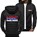 Produktbild Herren-Hoodie-Fleece-Strickjacke für HRC Print Splicing Hooded Spring Lässiges Sweatshirt Durchgehender Reißverschluss Sandwich-Baumwollmäntel Jacken(Color:A3,Size:3XL)