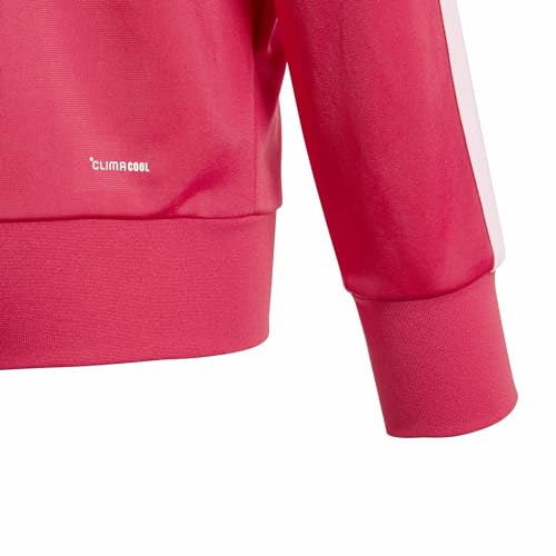adidas Unisex Kinder Essentials Climacool Track_Suit, power pink/clear pink, 4-5 Years – Ansicht 4
