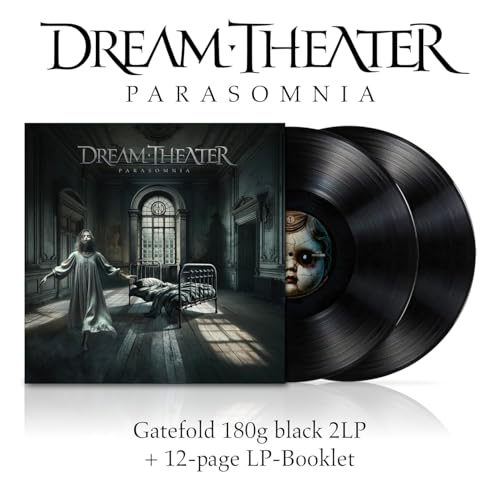 Dream Theater, Neues Album 2025, Parasomnia, Limited Deluxe Edition Schwarzes Doppel-Vinyl, 2 LP [Vinyl LP]