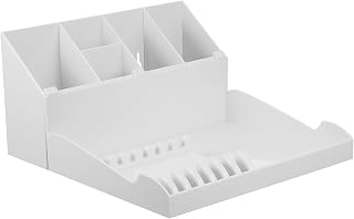 Ipetboom Professional Salon Haircut Storage Box ABS Shear Holder Rack