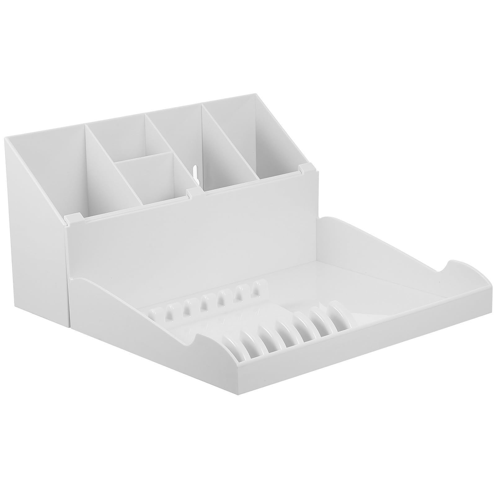 Levemolo Organizador de Herramientas Caja de Almacenamiento Funcional y Duradera para Cortar el Cabello en ABS Resistente Diseño Elegante para Peluquerías y Barberías