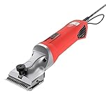Masterclip Hunter Horse Clipper - Mains Powered Heavy Duty Horse Clippers Fitted with A2 Fine Cut Blades - Suitable for All Coat Types [Red]