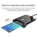 ZOWEETEK CAC Reader USB C, CAC Card Reader Military, DOD Military USB Common Access CAC, Compatible with Windows 10/11, Mac OS 10.15 and Linux (Type C)