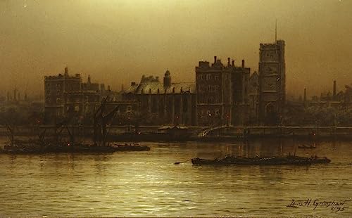 Tableau Lambeth Londres Louis Grimshaw pour habiller un mur vide avec un art mural vintage 60x90