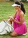 ATTRACO Tennis Sets for Women Outfit Racerback Casual Golf Workout Dress with Shorts Rose Red S