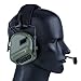 DETECH Tactical Headset Electronic Shooting Ear Protection NRR21dB Sound Amplification Noise Reduction Ear Muffs