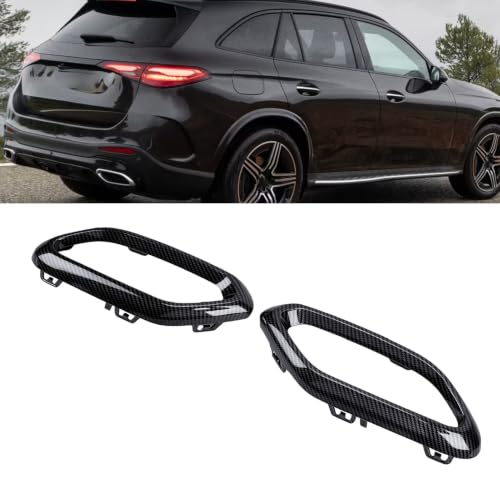 Bisel de de ABS de alta calidad para punta de escape trasera de GLC-Class C254 AMG Line 2