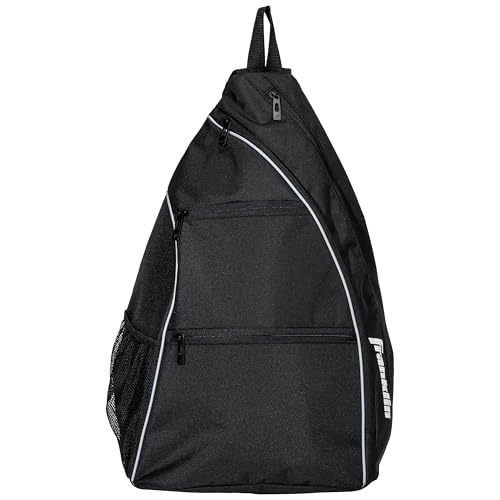 Franklin Sports Pro Tennis Racket Bag - Pro Racket Sling Backpack for Tennis + Padel Equipment - Holds (2) Rackets + Accessories - Men's + Women's Bag