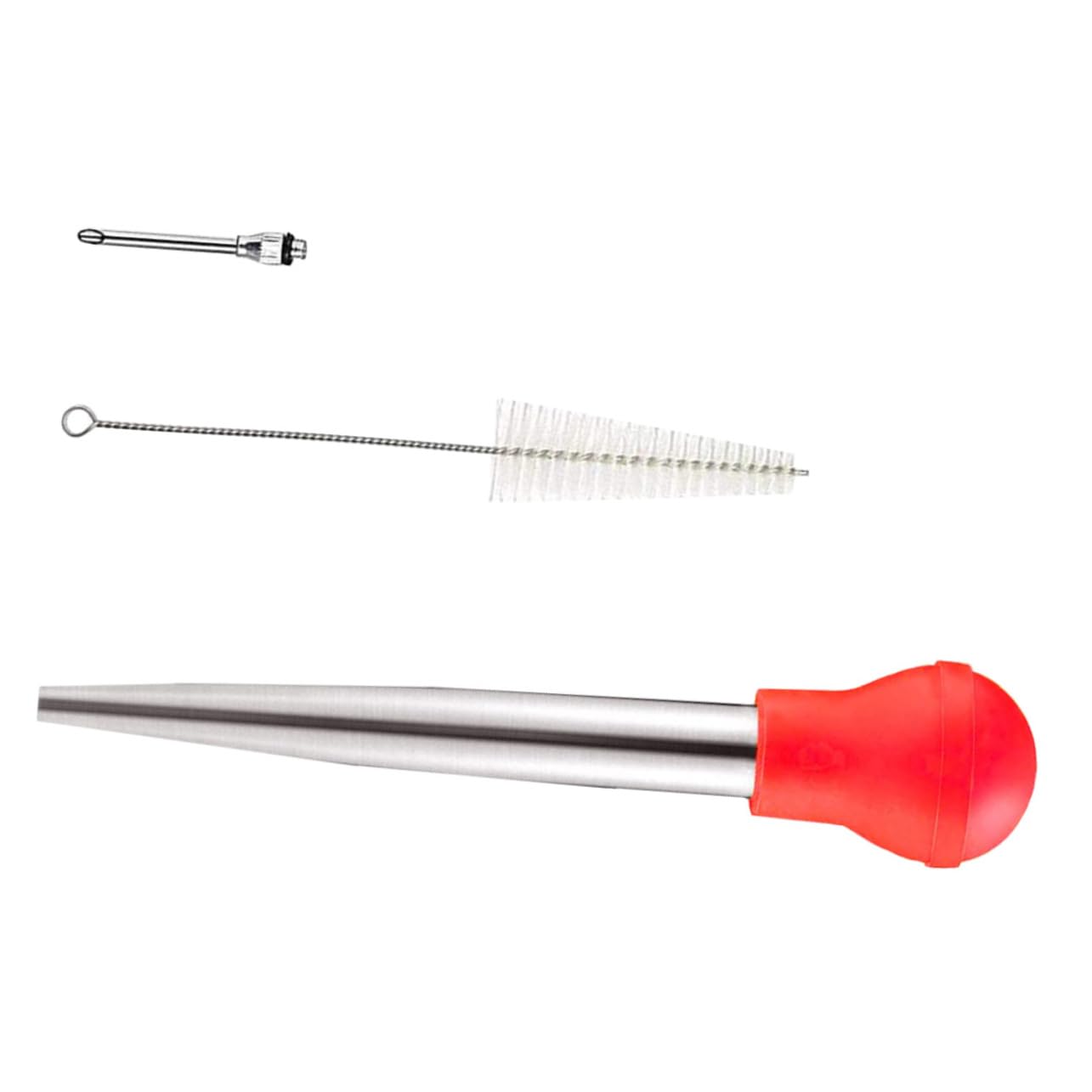 BIUDECO Kitchen Turkey Injector Meat Injector Marinade Liquid Seasoning Injection Tool In-1 for Cooking