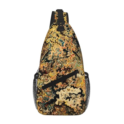 Sac de poitrine homme anti-perte pour téléphone, la sacoche de voyage et festival idéale