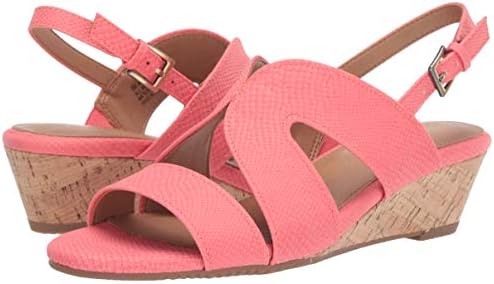 Aerosoles Women's Appreciate Wedge Sandal, Coral Snake, 9 M US | Image 6