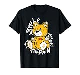 Varsity Gold University Gold Yellow Black White Color Match T-Shirt