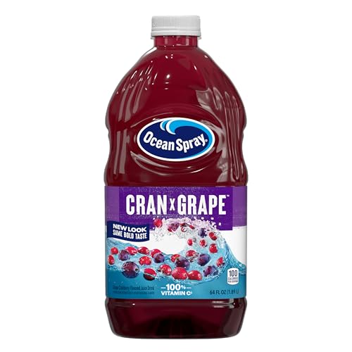 Ocean Spray Crangrape Drink, 64-Ounce Bottles (Pack of 8)