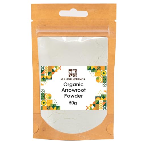 Organic Arrowroot Powder 50g by Manor Springs Organic