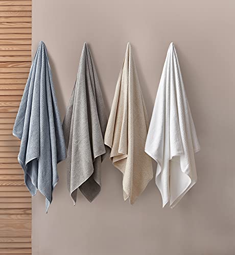 Image of Nautica - Cotton Hand, Fingertip & Bath Towel Set, 6 Pack Towels