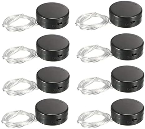 CR2032 Battery Holder Wire Lead Type 6V CR2032 Coin Cell Button Plastic Battery Holder Case with On/Off Switch Pack of 8 image 5