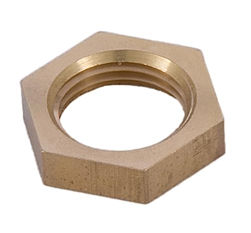 Image of B&P Lamp 7 /8 Inch Brass Nut 3 /8IPS