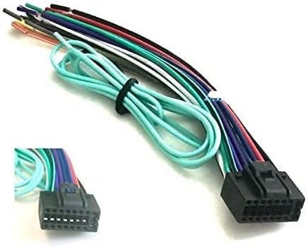 ASC Car Stereo Power Speaker Cable Harness Plug for Select JVC Aftermarket DVD Nav Navigation Radio - EXAD Arsenal, etc. - Lista de radios