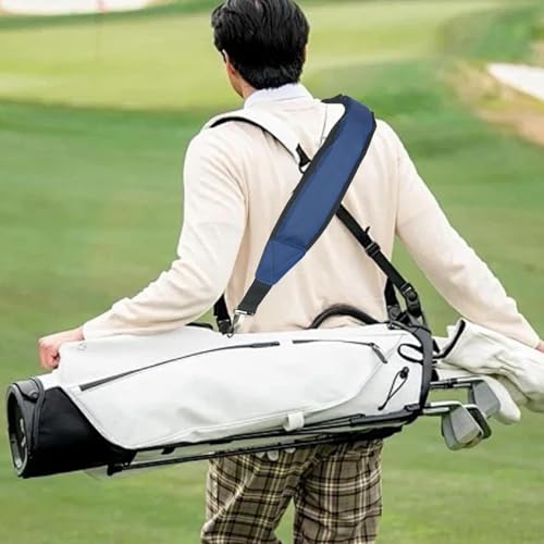Correa para bolsa de golf acolchada que alivia el dolor de hombro al cargar 3