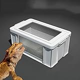 Incubadora de reptiles de tamaño adecuado: ligero y portátil, ajuste ligero para llevar al aire libre.