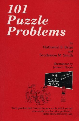 101 Puzzle Problems by Nathaniel B. Bates B01K03MHYI Book Cover
