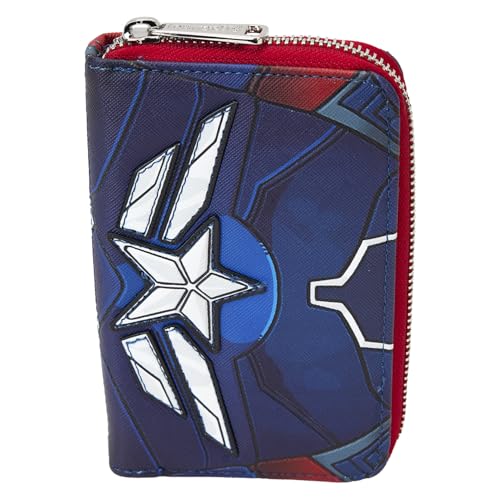 Loungefly Marvel Captain America Brave New World Zip Around Wallet2