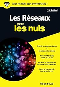 Book's Cover of Les Réseaux pour les Nuls poche, 10e édition
