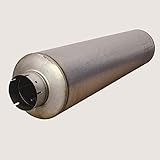 Donaldson M100465 Muffler (Round Style 1), 1 Pack