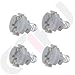 cciyu 6 Pack Warm White T3 Neo Wedge Halogen Bulb Replacement fit for A/C Light 12V