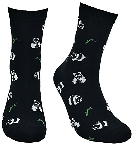 Jjmax Men's Endangered Species Little Pandas Dress Socks Cotton Blend, Little Pandas, One Size #TOP3