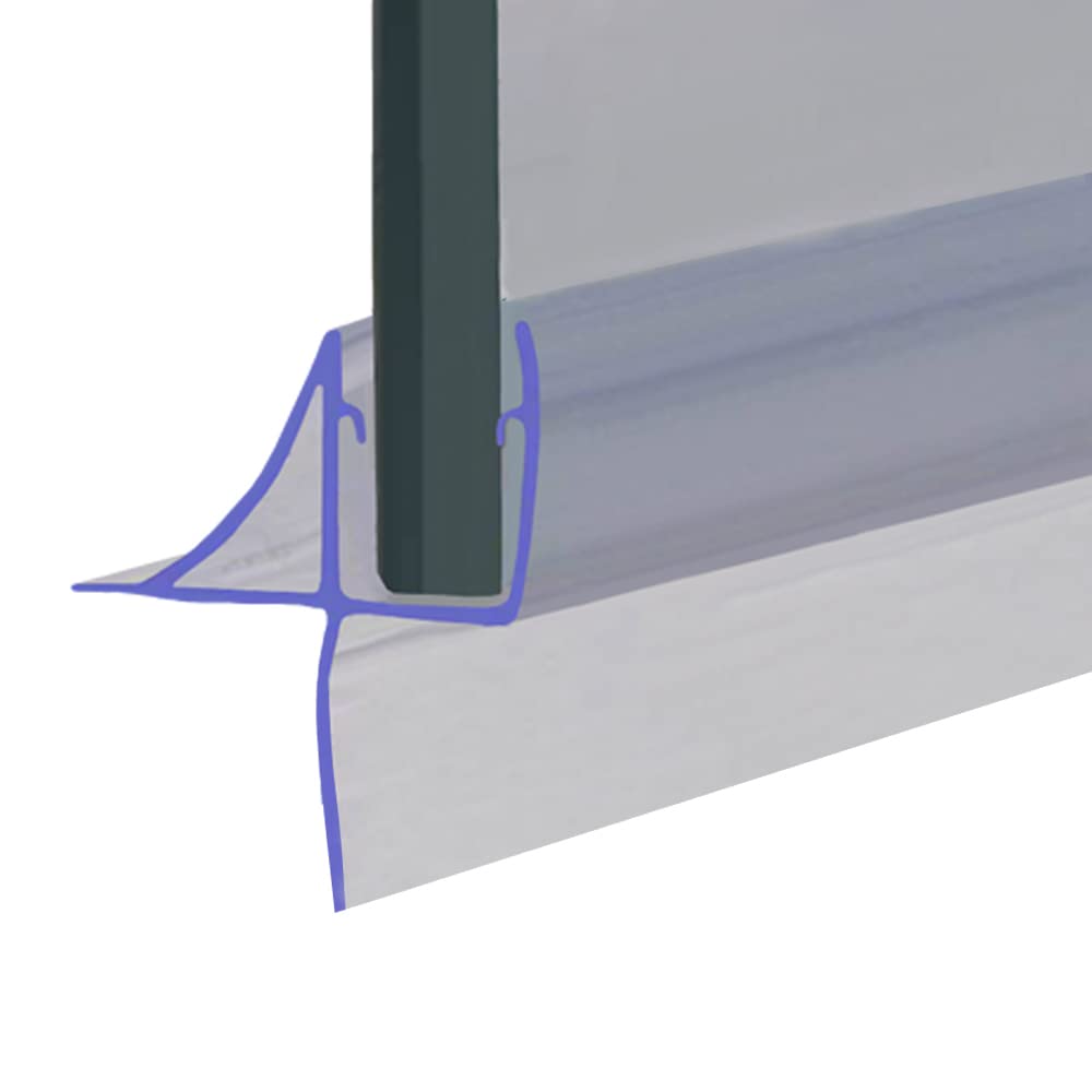 Shower Seal Uk Ltd Shower Or Bath Screen Door Seal | Fits 3 Or 4Mm Glass | Seals Gaps Of Up To 20Mm | 80Cm, 90Cm, 140Cm Or 200Cm Long | Clear | Seal148 (25Mm Sample)