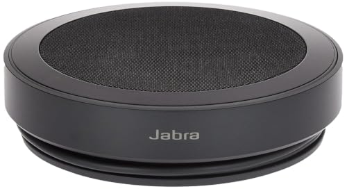 Image of Jabra Speak2 75 Wireless Bluetooth Speakerphone with USB-A Bluetooth Adapter, 4 Noise-Cancelling Mics and Full-Range 65mm Speaker - Certified for Zoom and Google Meet - Dark Grey